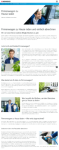 Mennekes – Website – Ratgeber – Firmenwagen zu Hause laden