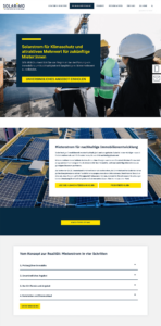 Solarimo – Website – Wohnungswirtschaft – Projektentwickler