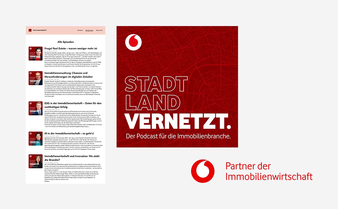 Vodafone – StadtLandVernetzt – Podcast – Teaserbild