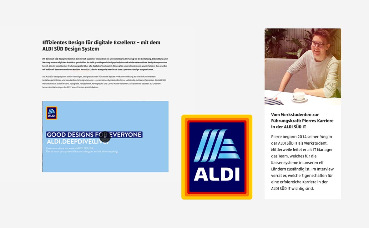 ALDI SÜD IT – Projektberichte – Teaserbild
