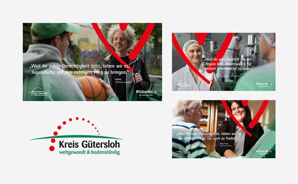 Kreis Gütersloh – Kampagnenheadlines –Teaserbild