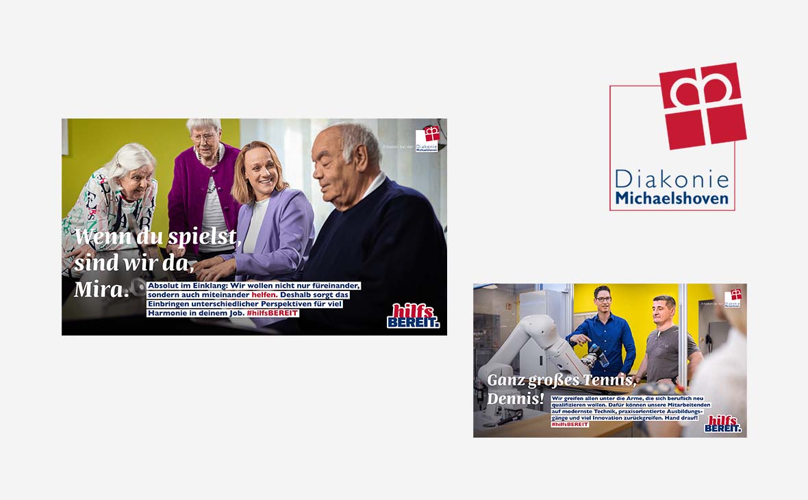 Diakonie Michaelshoven – Kampagnenmotive – Teaserbild